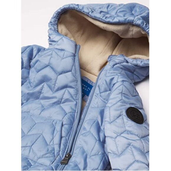 💕PERRY ELLIS💕 Zig Zag Quilted Pram 3-6 Months - Picture 2 of 10